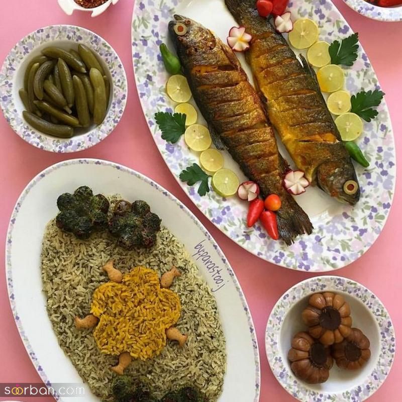 تزیین ماهی سرخ شده مجلسی خوشمزه؛ برای مراسم های مهم [همراه با خلاقیت های جدید] 