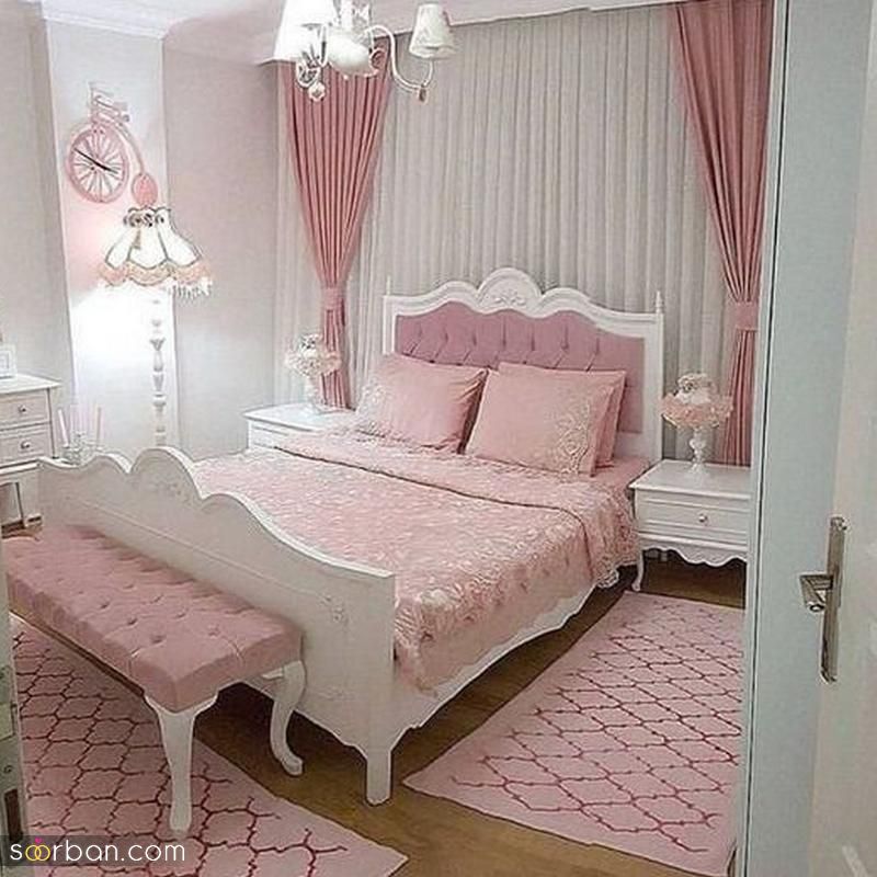 رنگ اتاق خواب دخترانه برای نوروز سال 1403 متفاوت و خاص در 35 طرح