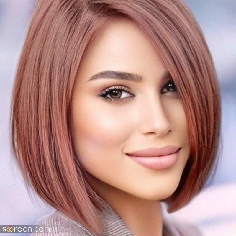 مدل کوتاهی مو تا سرشانه 2023 دخترانه رنگ شده و نچرال پسند ترند شده امروزی