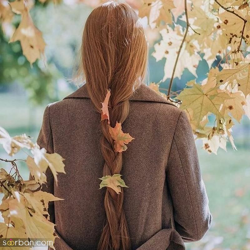 ژست عکس پاییزی دخترانه اینستاگرام 2023 که بسیار پر مخاطب میباشد!