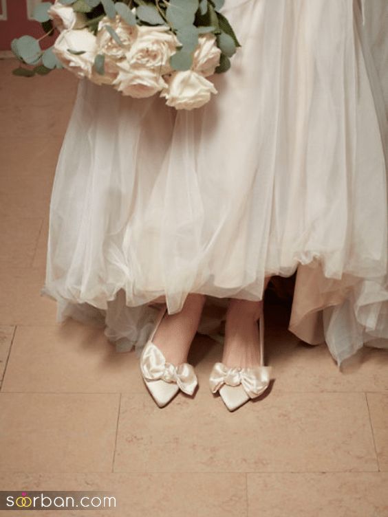 کفش عروس جدید | 39 کفش عروس شیک و خاص جدید - زیباترین کفش عروس