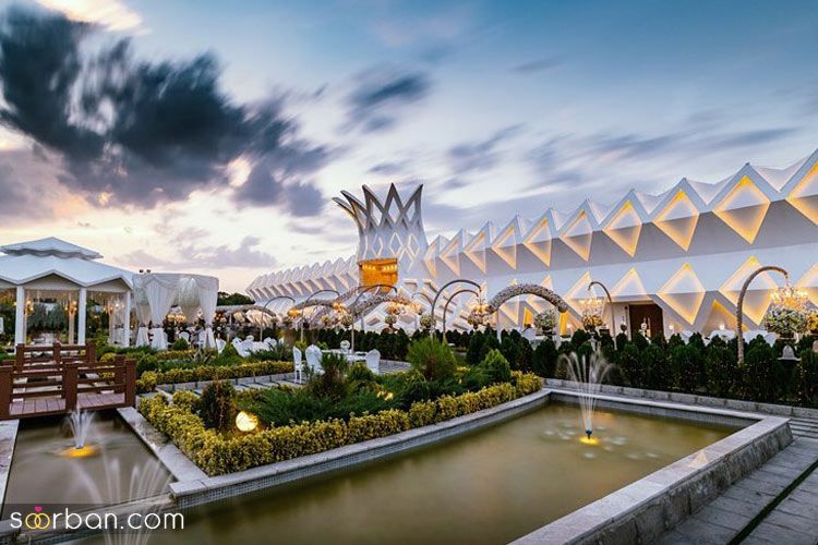 بزرگ ترین باغ تالار تهران را ببینید! | معرفی 13 باغ تالار عروسی بزرگ و مشهور در تهران