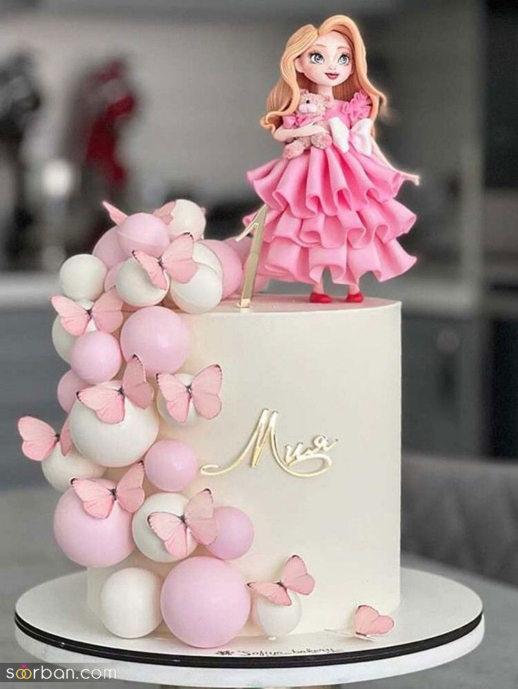 دیگر به دنبال کیک تولد دخترانه فانتزی 2023 نباشید! (اینجا کلیک کنید)