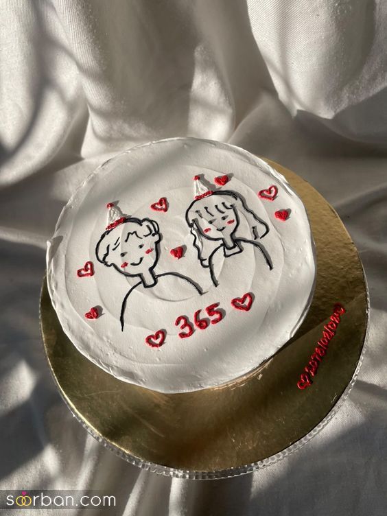29 عکس خفن کیک سالگرد ازدواج و دوستی | جدیدترین طرح کیک برای سالگرد ازدواج و عقد