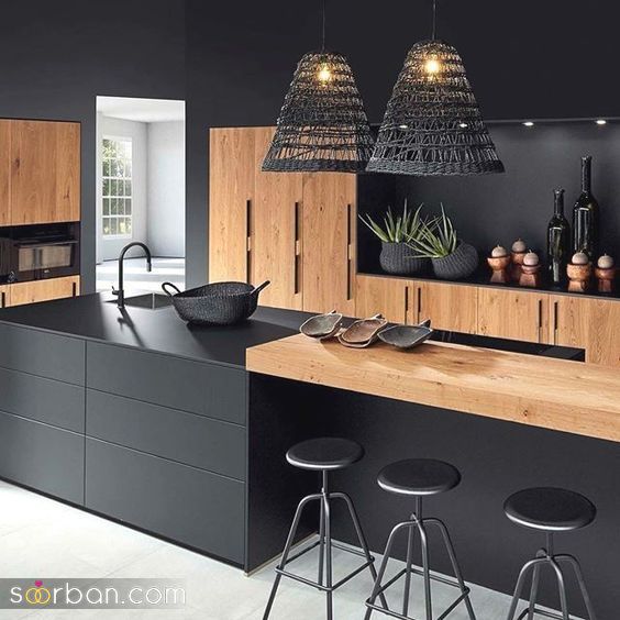 مدل لوستر آشپزخانه مدرن کمیاب | 27 مدل لوستر برای آشپزخانه های مدرن و جدید