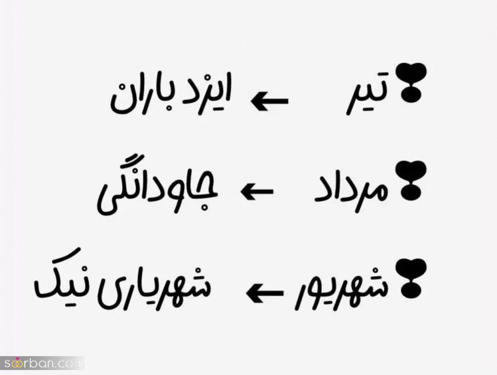 معنی دقیق و خاص نام ماه تولدتو میدونی؟! + تصاویر
