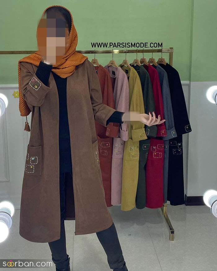 مدل مانتو سوییت جدید 2023; و لذت بردن از قشنگی‌های پاییز