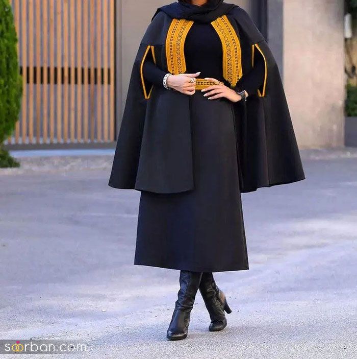 مدل شنل زمستانی دخترانه جدید 2023; که بسیار پرطرفدار و زیبا میباشد (ویژه مزون)