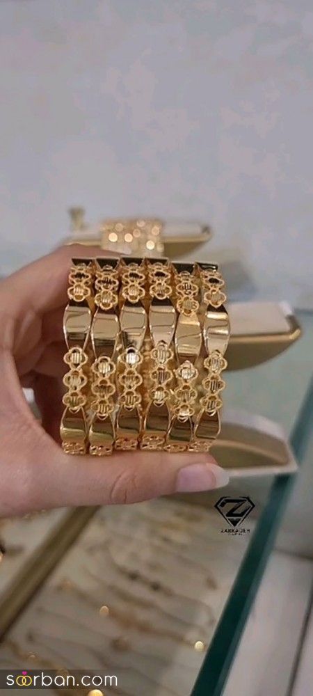 جدید ترین النگو طلا سال 2023; برای خانم هایی که قصد خرید دارند 