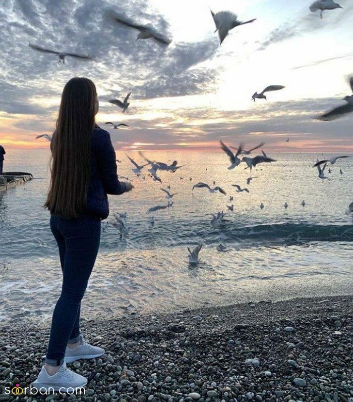 عکس دختر برای پروفایل 2024; بسیار زیبا و طبیعی با چهره ای نامعلوم (ببین خوشگل ها)