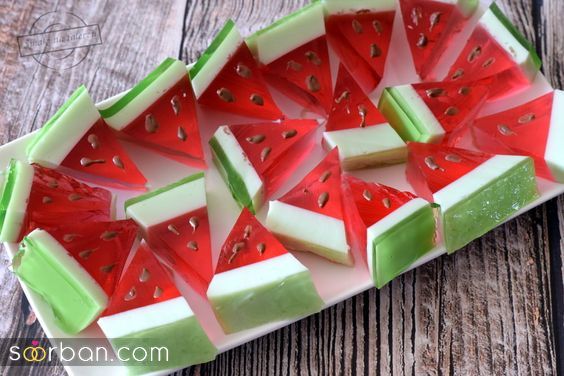 ژله شب یلدا عروس و برای مدرسه 1403 | ایده ژله شب یلدا آسان و کاربردی