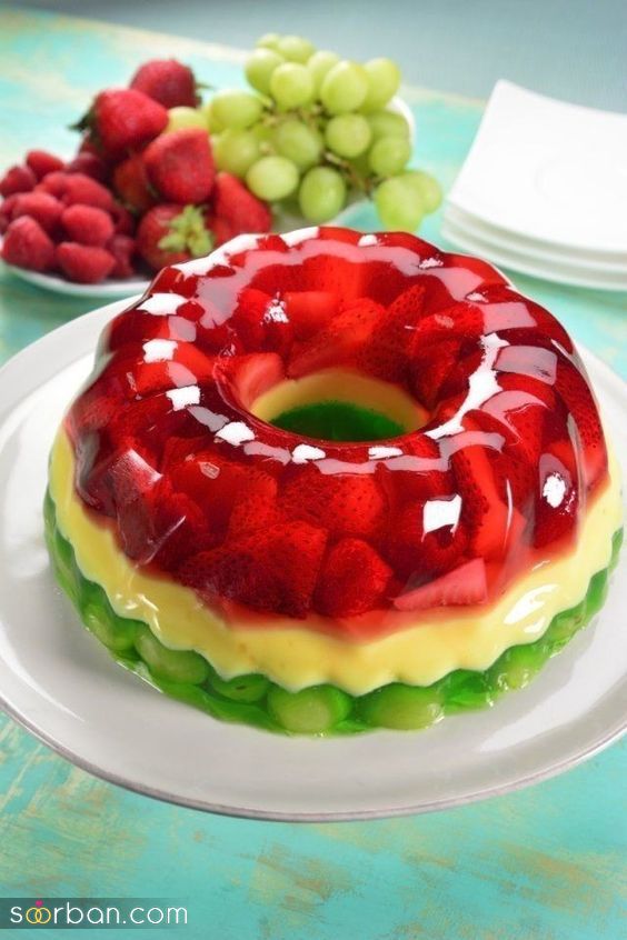 ژله شب یلدا عروس و برای مدرسه 1403 | ایده ژله شب یلدا آسان و کاربردی
