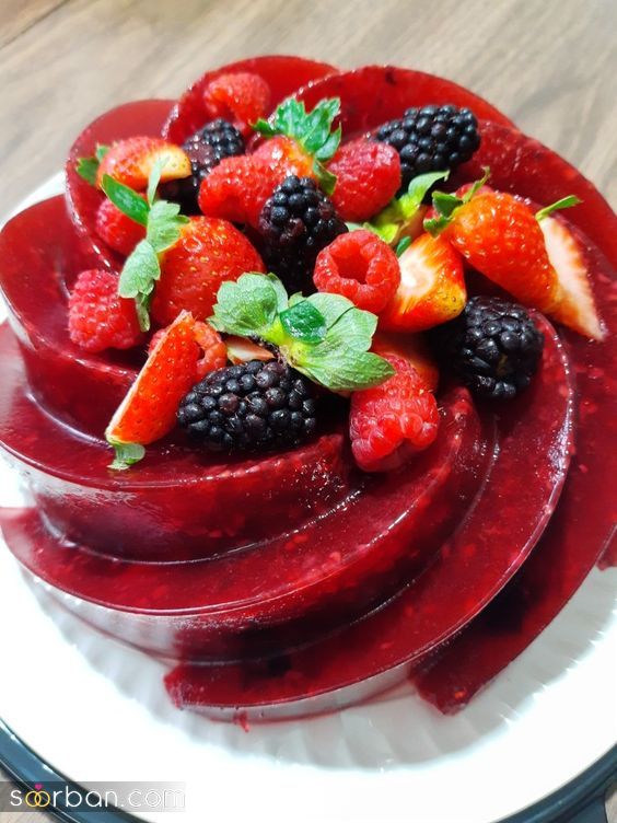 ژله شب یلدا عروس و برای مدرسه 1403 | ایده ژله شب یلدا آسان و کاربردی