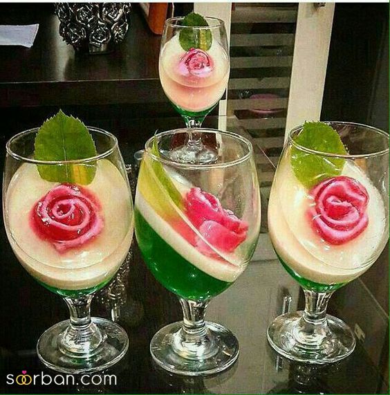 ژله شب یلدا عروس و برای مدرسه 1403 | ایده ژله شب یلدا آسان و کاربردی