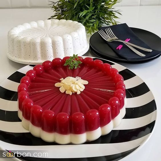 ژله شب یلدا عروس و برای مدرسه 1403 | ایده ژله شب یلدا آسان و کاربردی