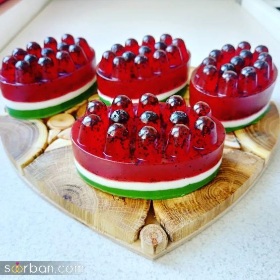 ژله شب یلدا عروس و برای مدرسه 1403 | ایده ژله شب یلدا آسان و کاربردی
