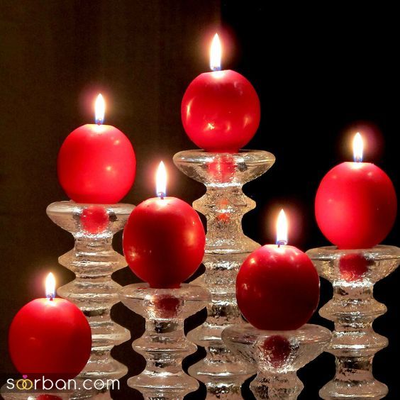 مدل شمع شب یلدا 1403 | جدیدترین مدل شمع انار و هندوانه برای شب یلدا که غوغا کردن!