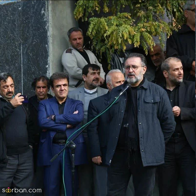 مراسم سرد و خلوت تشییع پیکر پروانه معصومی با حضور کم جمعیت هنرمندان! + تصاویر غمگین