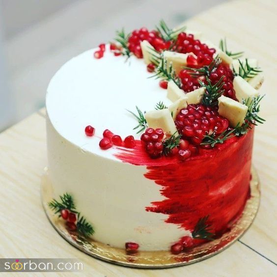 کیک شب یلدا برای عروس 1403 | کیک برای شب چله عروس - قشنگ ترین کیک شب یلدا کدومه؟