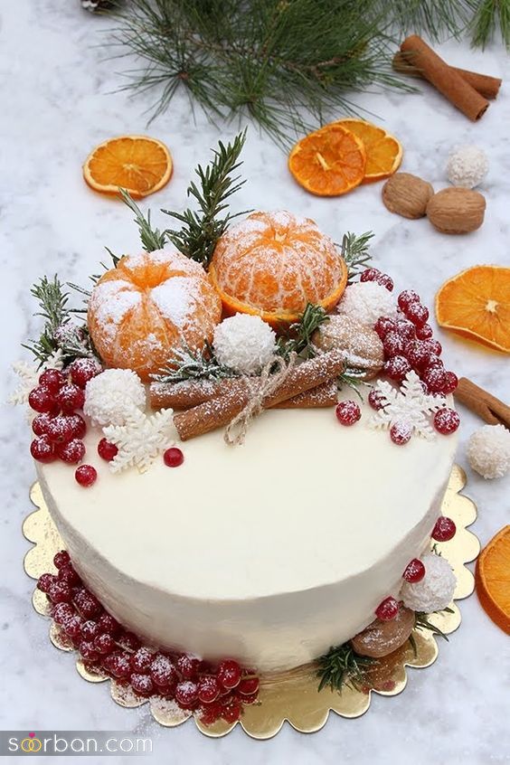 کیک شب یلدا برای عروس 1403 | کیک برای شب چله عروس - قشنگ ترین کیک شب یلدا کدومه؟