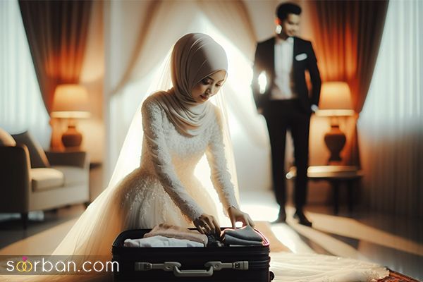 وسایل چمدان عروس و داماد شامل چه مواردی است؟