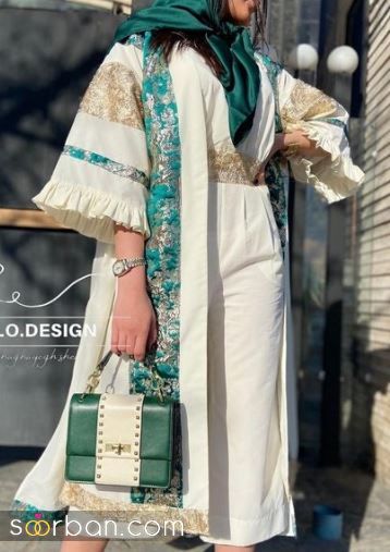 مانتو بلند 1403 | جدیدترین مدل مانتوی بلند بهاره برای عید امسال