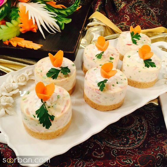 تزیین سالاد الویه مجلسی | 20 روش فوق العاده برای تزئین الویه برای مهمانی و تولد ساده و کاربردی!