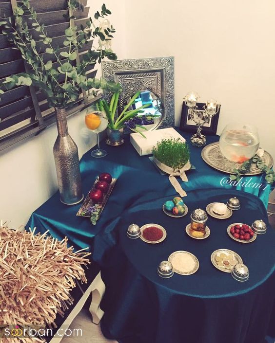 هفت سین ساده 1403 | 40 هفت سین ساده و مینیمال و کوچک که چیدنشون راحته!
