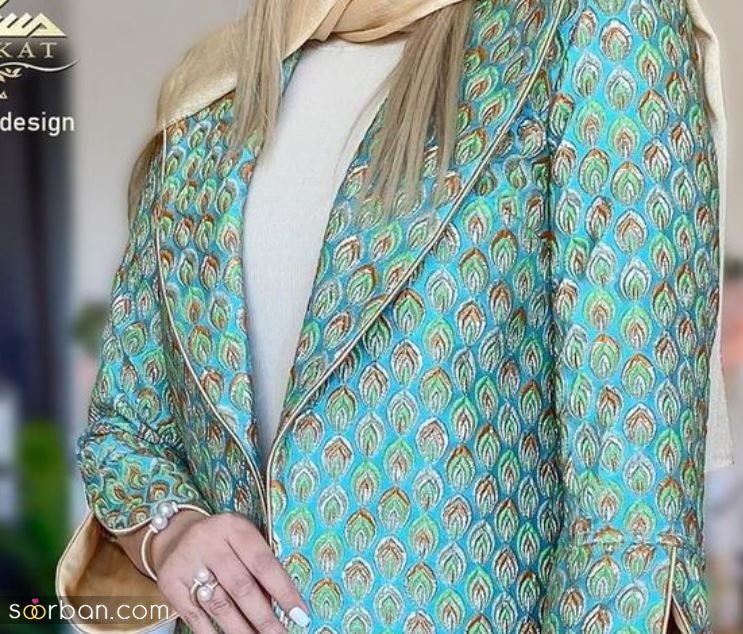 مانتو ژاکارد 1403 | مانتو ژاکارد 1403 زنانه و دخترانه برای عید امسال برای سخت پسندان!