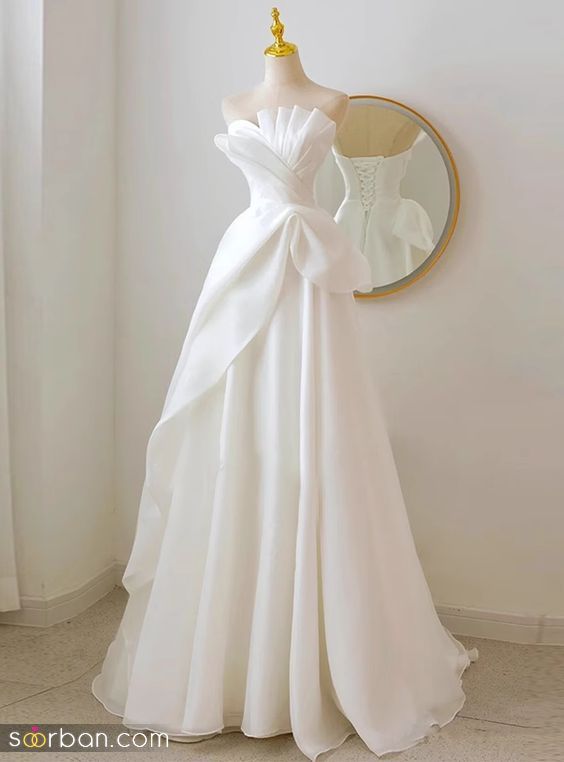 لباس عروس 1403 که پیشنهادی ویژه برای عروس خانم های باب روز جهت گرفتن ایده