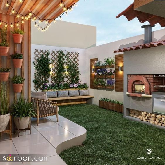 10 ایده لاکچری تزئین حیاط منزل برای شیک پسندان!