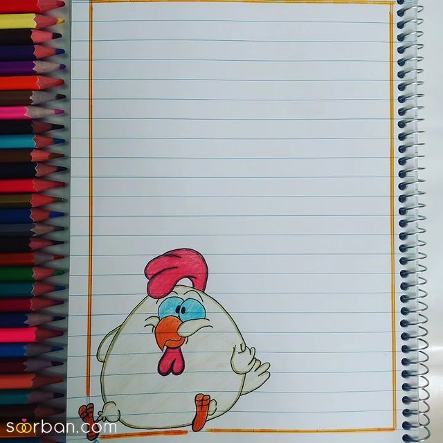 50 ایده تزئین دفتر مشق ساده و بانمک برای شاگرد زرنگ ها که بهترین باشن!