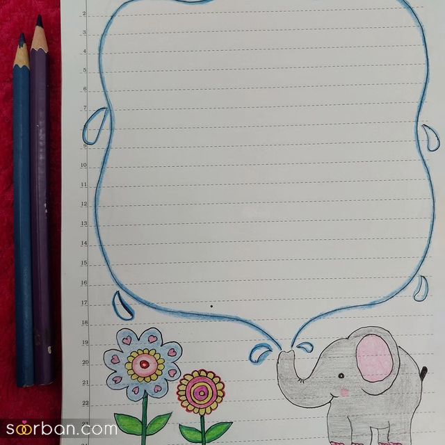 50 ایده تزئین دفتر مشق ساده و بانمک برای شاگرد زرنگ ها که بهترین باشن!