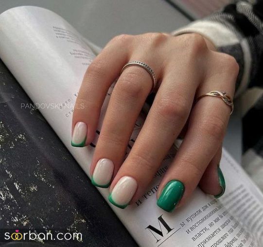 مدل ناخن فرنچ جدید | مدل ناخن فرنچ جدید 1403 برای خانم هایی که خیلی به استایلشون اهمیت می دن