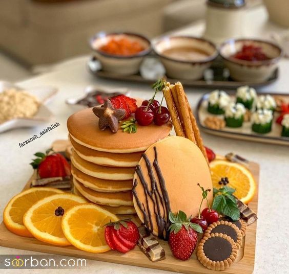 36 ایده تزئین صبحانه 1403 بلاگرها برای برای خانم های خوش سلیقه!
