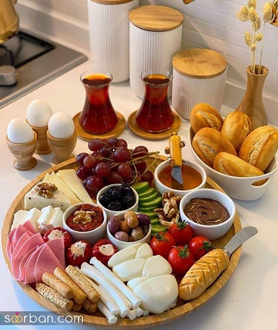 36 ایده تزئین صبحانه 1403 بلاگرها برای برای خانم های خوش سلیقه!