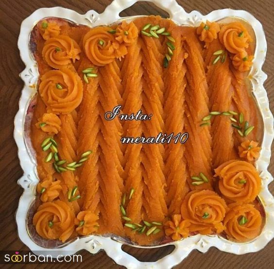 47 ایده تزیین حلوا 1403 با شیک ترین و زیبا ترین طرح ها