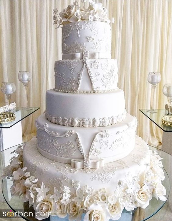 60  مدل کیک عقد و عروسی ترند 2024 فوق العاده لاکچری طوری که مهمانانتان را متحیر خواهد کرد!