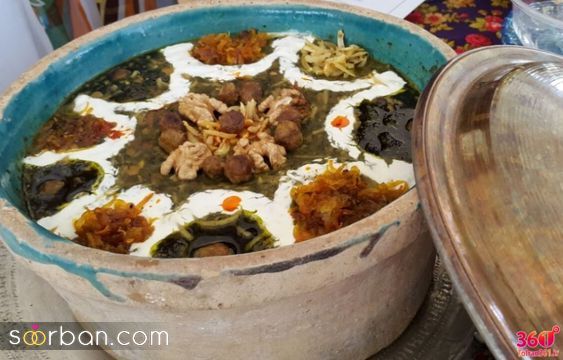 تزیین آش رشته با 37 ایده شیک و مجلسی جدید