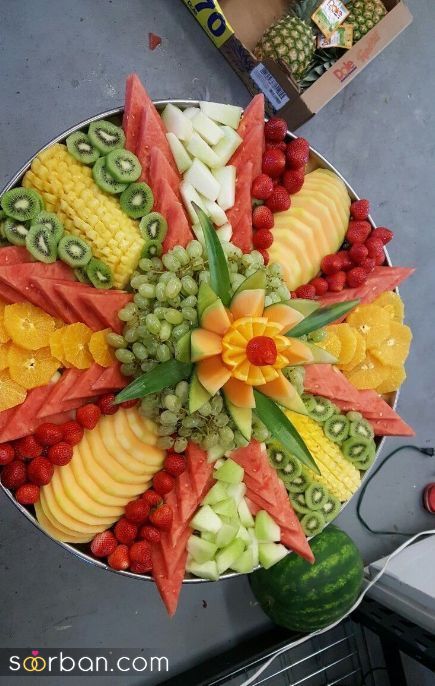 70 مدل تزیین میوه 2024 با ایده هایی متفاوت برای مهمانی و تولد