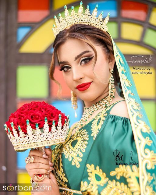 50 مدل تاچ عروس ترند سال 2024 فوق العاده لاکچری ساده و جذاب 