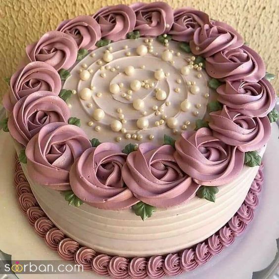 تزئین کیک با ماسوره | 40 تزئین کیک با ماسوره برای مبتدی ها با ایده هایی که به عقل جن هم نمیرسه