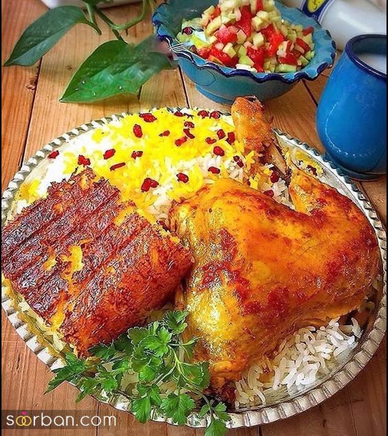 تزیین زرشک پلو با مرغ | تزیین زرشک پلو با مرغ 1403 برای مهمانی های رسمی و خودمونی و پاگشای عروس!