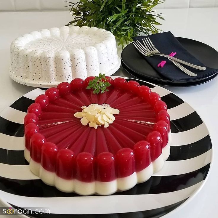 تزیین ژله ساده | تزیین ژله ساده و راحت فقط توی 10 دقیقه ژله مجلسی درست کن!