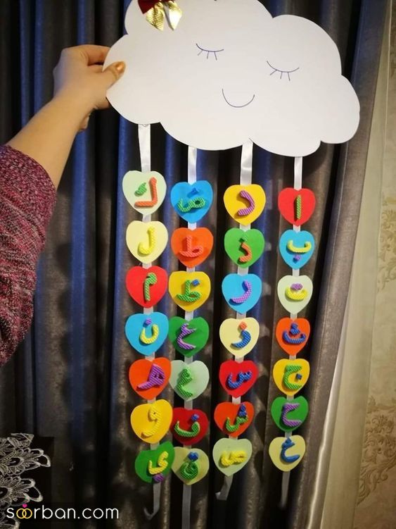 تزیین حروف الفبا برای کلاس اول | تزیین حروف الفبا با 30 ایده عالی برای دهه نودی های شیطون!