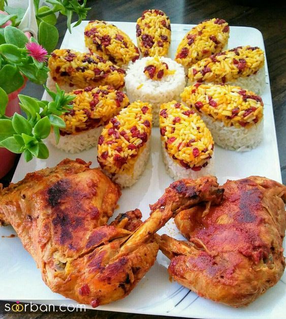 50 مدل تزیین مرغ ساده و شیک مجلسی با ایده های خلاقانه 1403