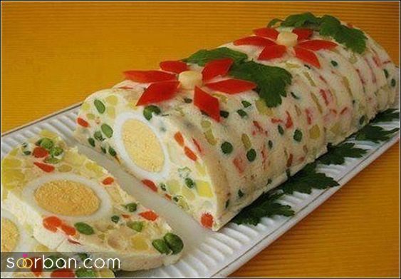 تزیین سالاد الویه برای تولد | 45 تزیین سالاد الویه برای تولد که کدبانوهای ایرانی برامون فرستادن!