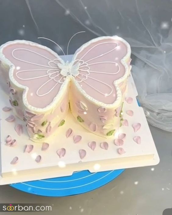 کیک تولد دخترانه جدید بدون فوندانت | 30 مدل کیک تولد دخترانه جدید بدون فوندانت لاکچری برای اولین بار رونمایی شد!