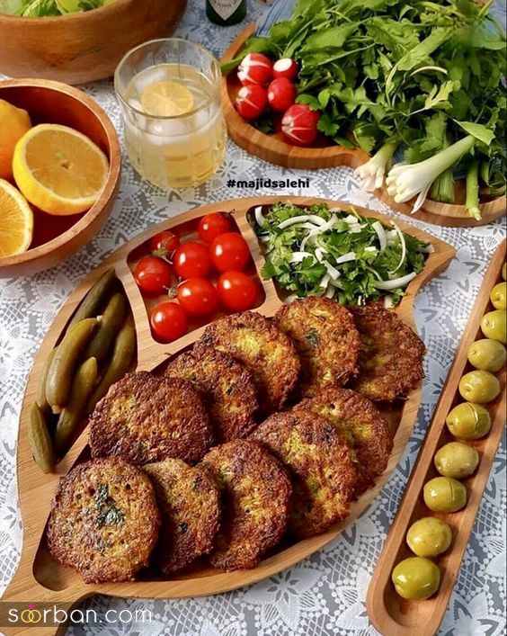 تزیین کتلت برای مهمانی | 25 تزیین کتلت برای مهمانی و مجالس باد بگیر و هنراتو به رخ همه بکش!