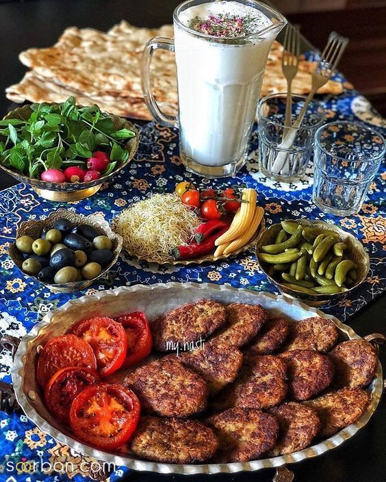 تزیین کتلت برای مهمانی | 25 تزیین کتلت برای مهمانی و مجالس باد بگیر و هنراتو به رخ همه بکش!